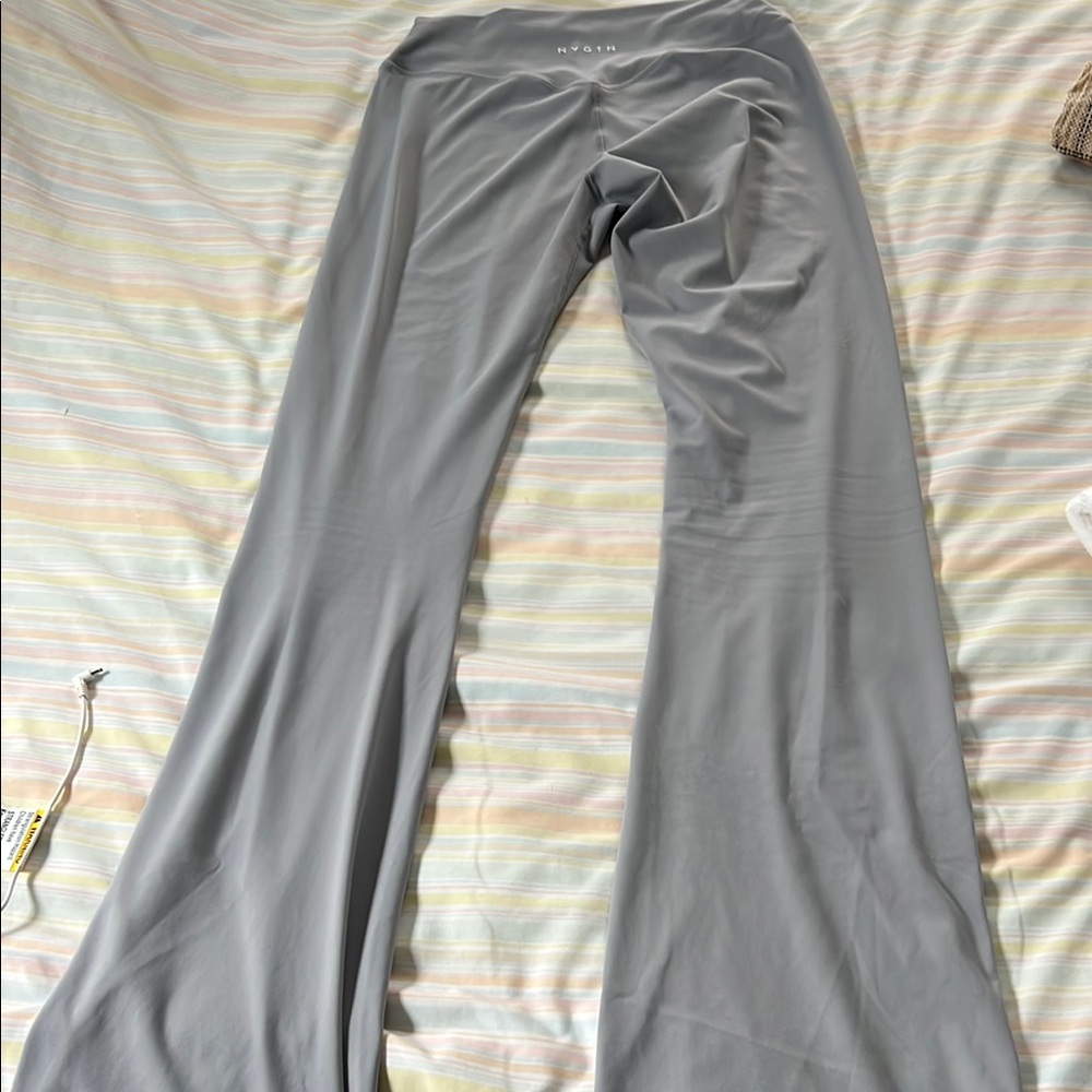 Nvgtn Gray High-Waist Leggings